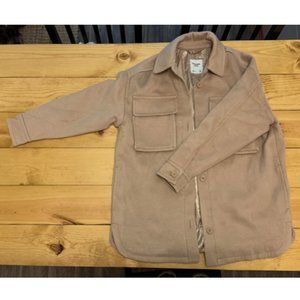 Oversized Cozy Shirt Jacket